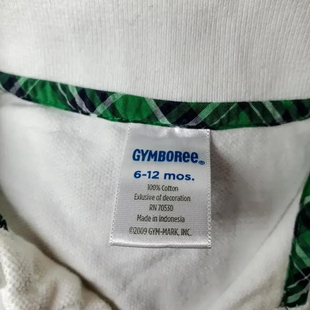 Gymboree 100% Cotton Baby Boy Bodysuit Alligator Crocodile 6-12m NWOT
